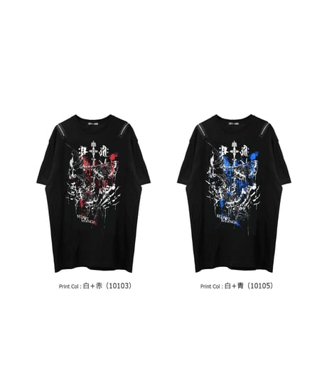 SEXPOT ReVenGe   sa681509 Shoulder Zip Big Cutsew 毒蛾