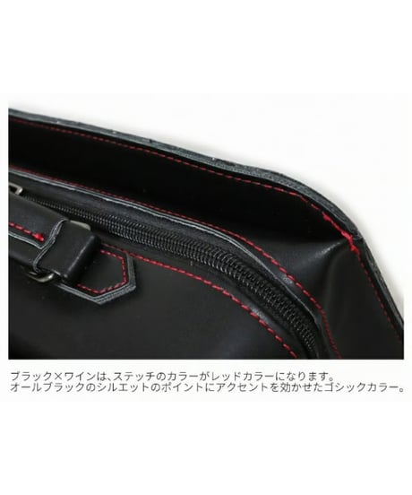 Deorart  BG005 Spadeエンブレム 4way ダレスバッグ・リュック [スペード・ゴシック・モード]
