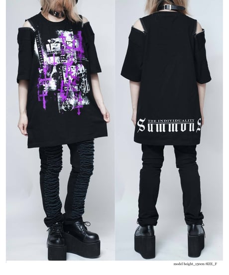 SEXPOT ReVenGe   SA681518　Shoulder Zip Original Cutsew Dirt