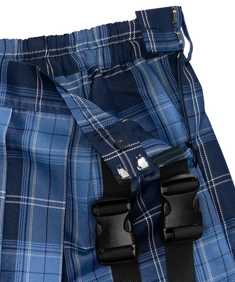 LISTEN FLAVOR  2510403  プリーツスカートレイヤードショーパン