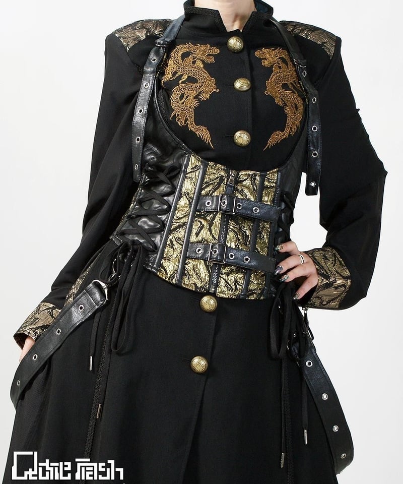 Qutie Frash 9888-CT ホルターコルセットベスト | TyCHE Mari