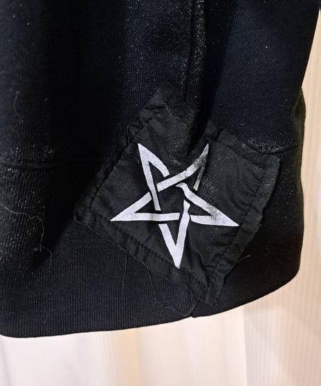 h.NAOTO　Crash Patch Hoodie Sweater（Msize）