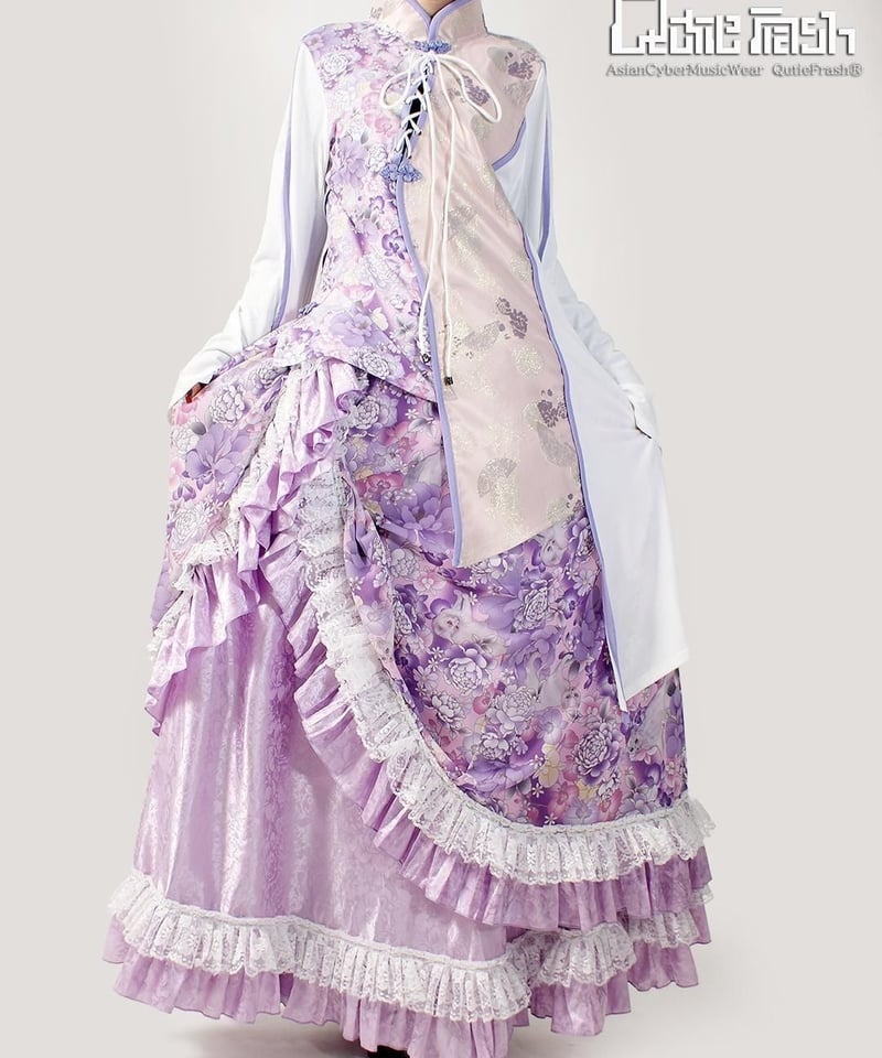 Qutie Frash 9870-SK 和柄ロングスカート | TyCHE Maria n