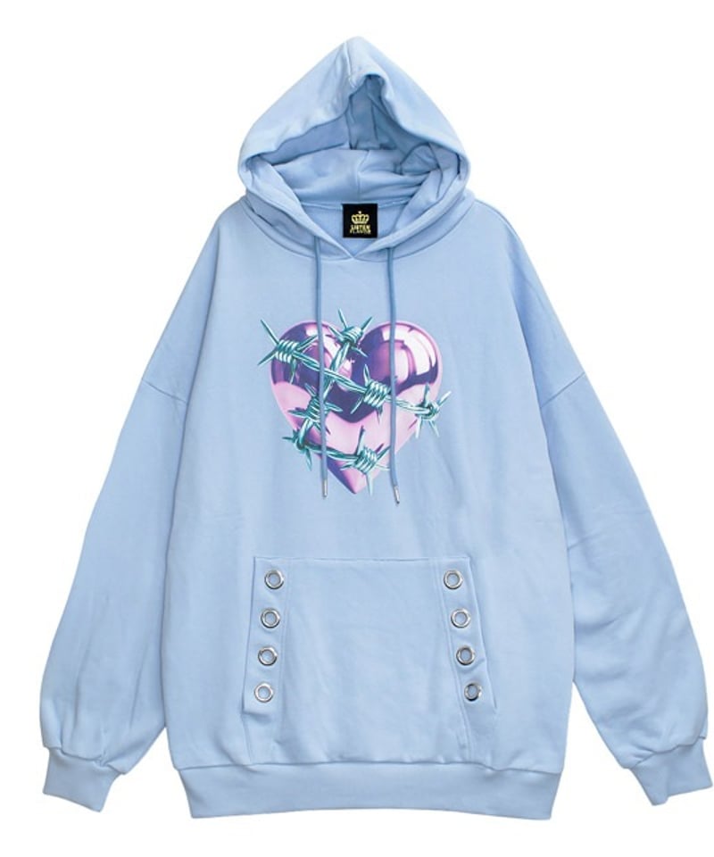 LISTEN FLAVOR パーカー パステル ゆめかわ 古着 - メルカリ LISTEN