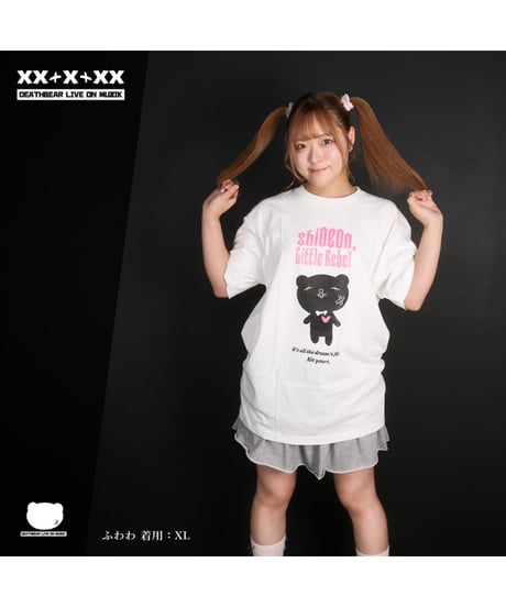 DEATHBEAR/デスベア　【SugarGrim】SHINE ON, Little Rebel （WHITE×PINK）