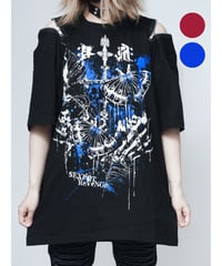SEXPOT ReVenGe   sa681519 Shoulder Zip Original Cutsew 毒蛾