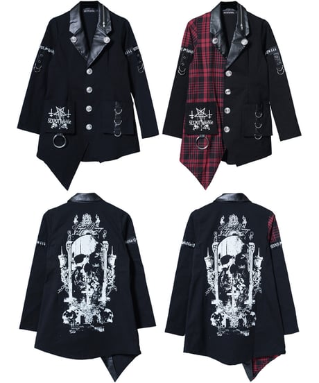 SEXPOT Revenge ジャケット CUSTOM ZIP DETAIL BLACK ジャケット (M) SB05133-101 SEX POT