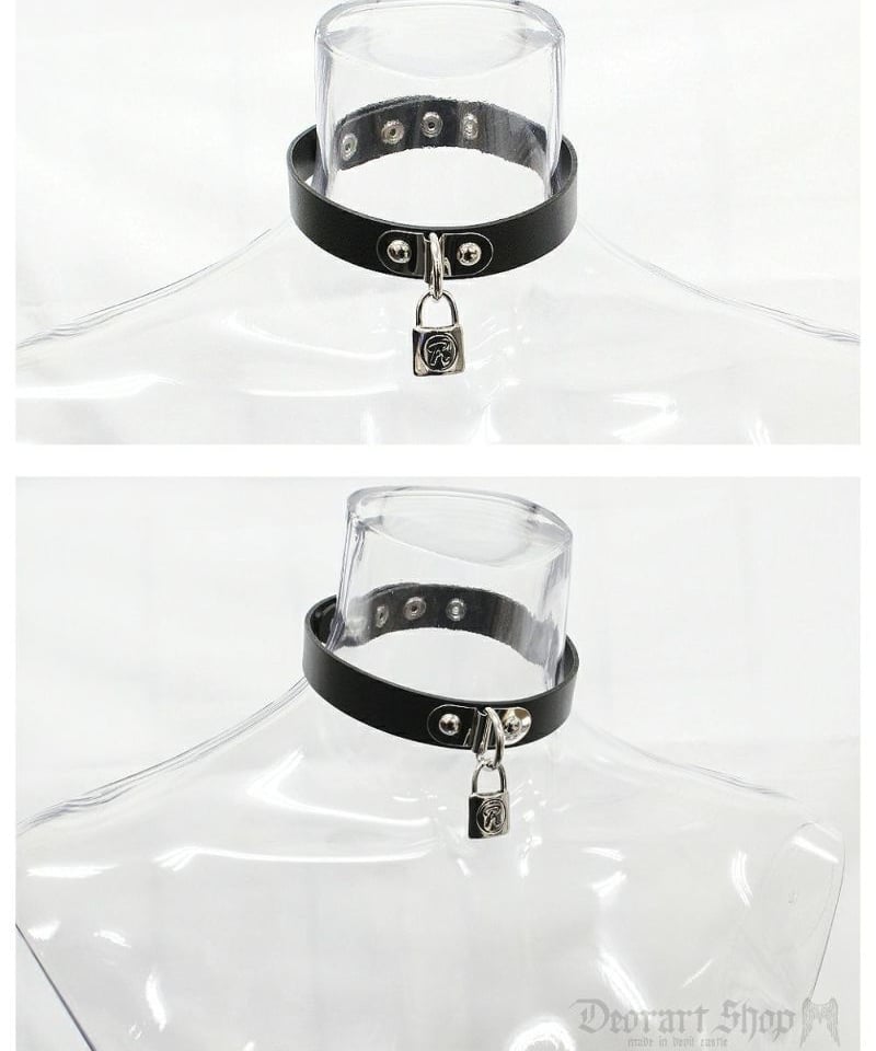 Deorart BY2095 Padlock choker 南京錠 チョーカー/首輪 | T
