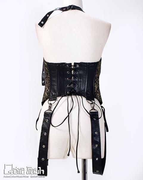 Qutie Frash 9888-CT ホルターコルセットベスト | TyCHE Mari