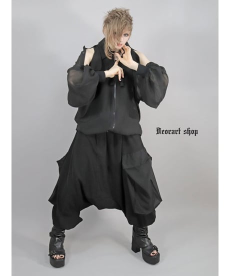 Deorart  DRT2879 ボックスパーツ・バルーンサルエルパンツ