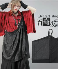 Deorart  DRT2837 【Deorart 百奇夜行】 袈裟風　レイヤードベスト