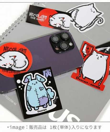 Deorart  GD001 NECOLA ステッカー[NECOLA]