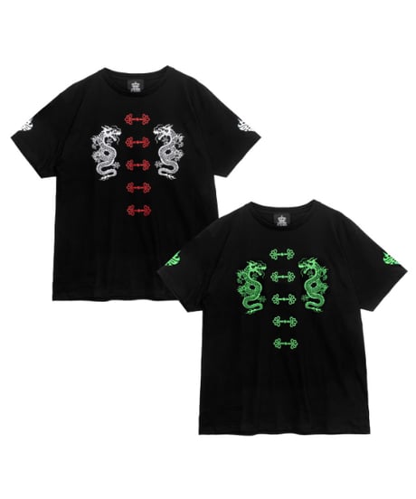 LISTEN FLAVOR　リッスンフレーバー　2610501 ドラゴンチャイナTシャツ