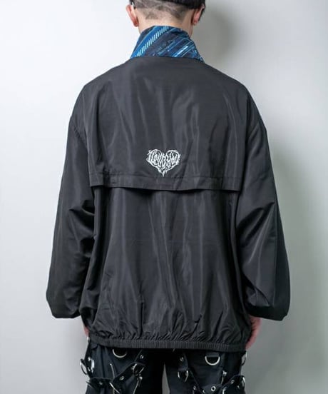 BACKSTAGEPASS　AGS5904　ELECTRONIC CIRCUIT(エレクトロニック サーカス)オーバーサイズ トラックジャケット(GREEN)