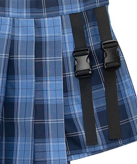 LISTEN FLAVOR  2510403  プリーツスカートレイヤードショーパン