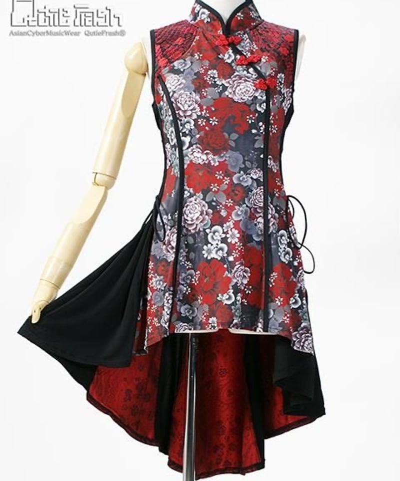 Qutie Frash 9868-OP 和柄チャイナワンピ | TyCHE Maria n