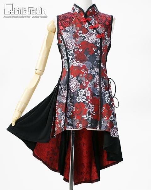 Qutie Frash 9868-OP 和柄チャイナワンピ | TyCHE Maria n