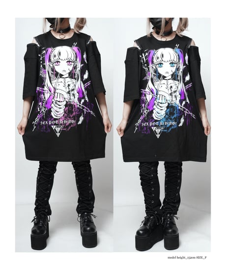 SEXPOT ReVenGe   sa681489 Shoulder Zip Big Cutsew あくまで天使