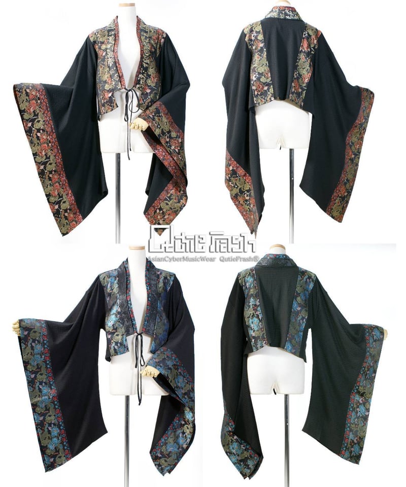 QutieFrash 和柄ショートカーデ Qutie Frash 9973-CD 着物ショートカーデ | TyCHE Maria nag