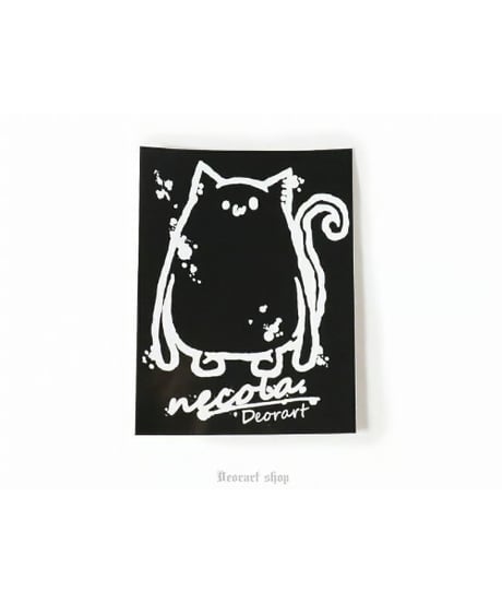 Deorart  GD002 NECOLA ステッカー[NECOLA(ぼんやり)]