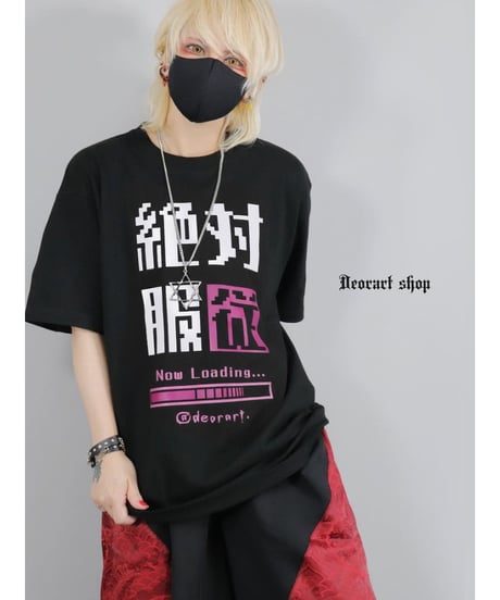 Deorart  DRTP018 オーバーサイズ・プリント T [絶対服従　-want to be your slave-]