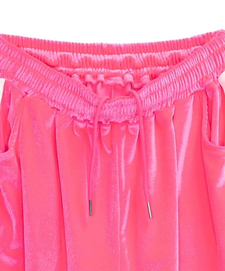 LISTEN FLAVOR  2513518 天界のベロアジャージハーフパンツ