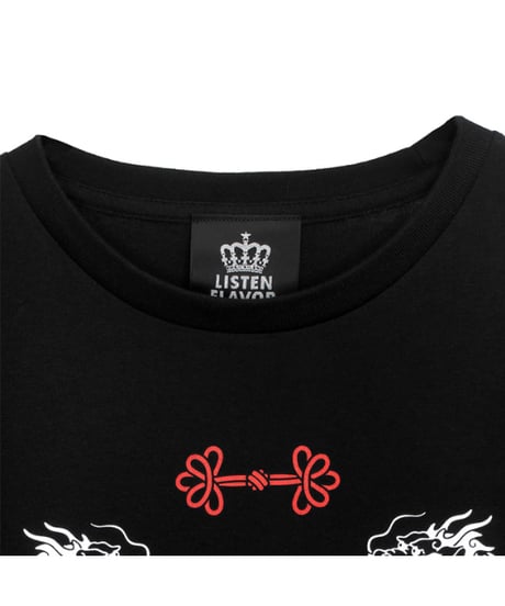 LISTEN FLAVOR　リッスンフレーバー　2610501 ドラゴンチャイナTシャツ