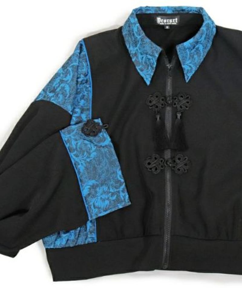 Deorart DRT2857 [GOTH CHINA] キョンシースリーブ・チャイナ柄ジャ