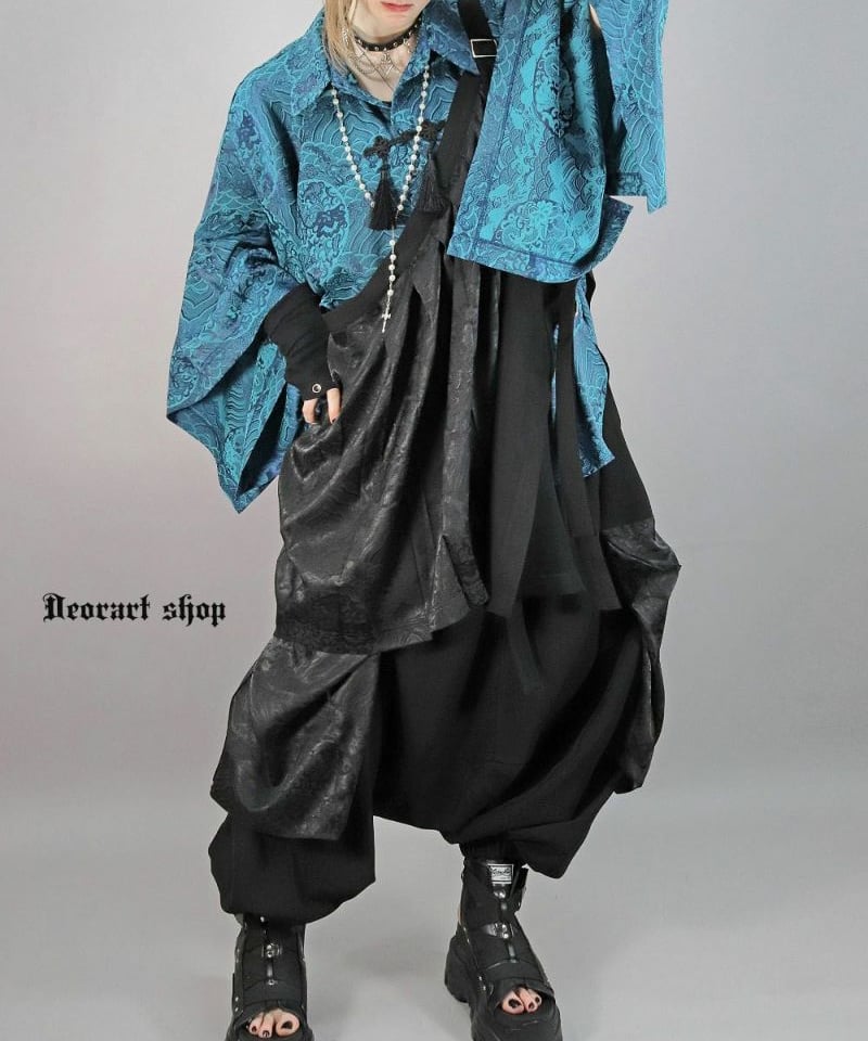 Deorart DRT2837 【Deorart 百奇夜行】 袈裟風 レイヤードベスト |