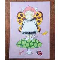 サインイラスト入り 逆柱いみり 猫カッパ IMIRISAKABASHIRA 逆柱いみりイラスト入りサイン本『増訂版 はたらくカッパ