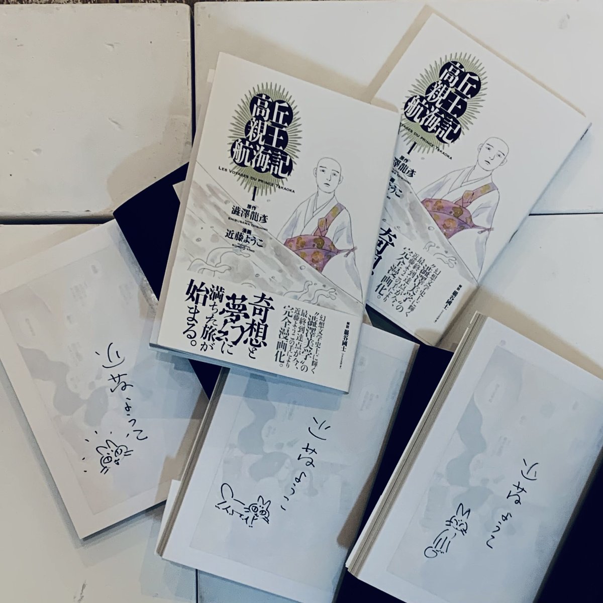 近藤ようこイラスト入りサイン本『高丘親王航海記 I』 | ビリケン