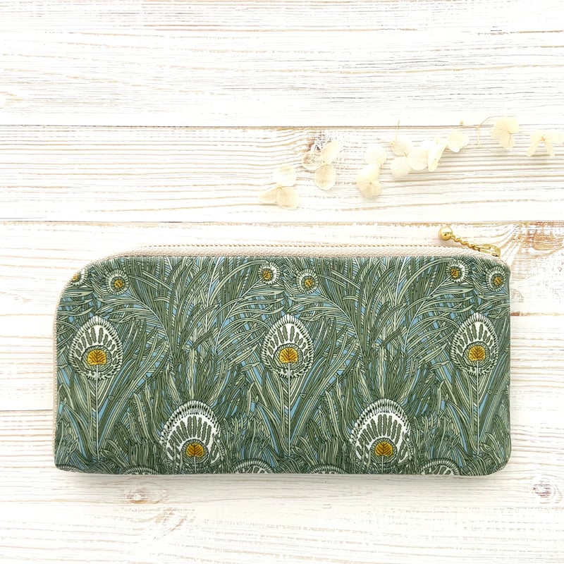 セミオーダー* L字ファスナー長財布 10×20㎝ 11×21㎝ | greenish セミオーダー* L字ファスナー長財布 10×20㎝ 11×21㎝ | greenish