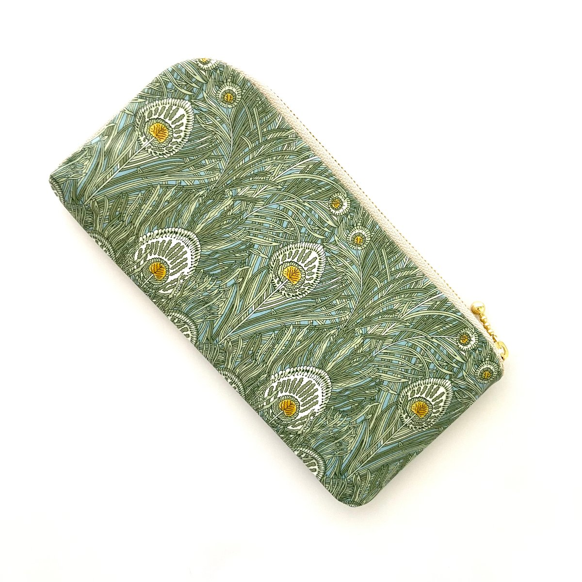 セミオーダー＊ L字ファスナー長財布 10×20㎝ 11×21㎝ | greenish