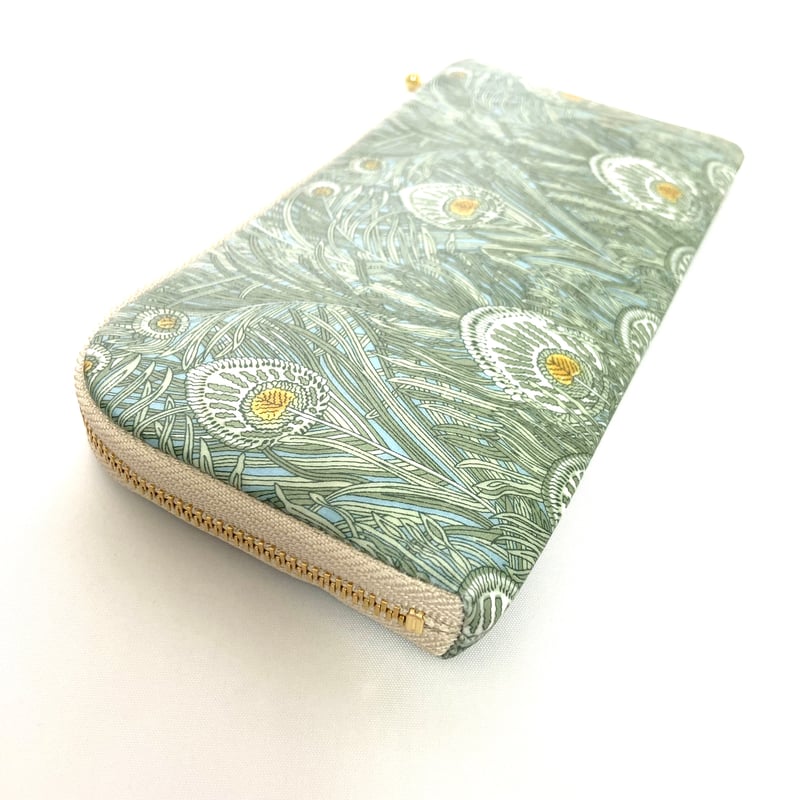 セミオーダー* L字ファスナー長財布 10×20㎝ 11×21㎝ | greenish セミオーダー* L字ファスナー長財布 10×20㎝ 11×21㎝ | greenish