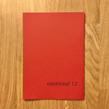 【同人誌】emotional 12