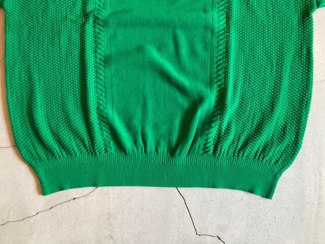 YASHIKI】TSUBOMI KNIT POLO | sunday people