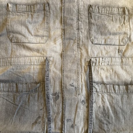 【ANCELLM】AGING DENIM SHIRTS JACKET