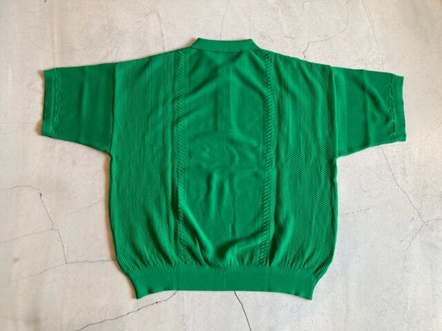 YASHIKI】TSUBOMI KNIT POLO | sunday people
