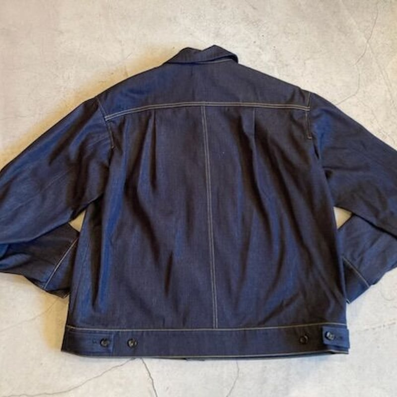 【tilt The authentics】Silk Denim Jacket tilt the authentics】SILK DENIM JACKET | sunday