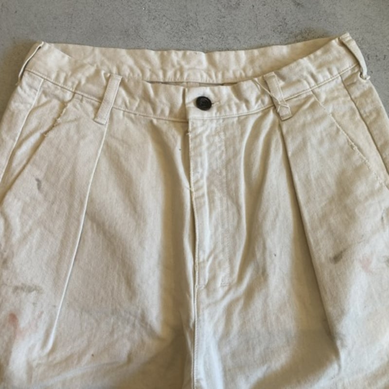 ANCELLM】PAINT CHINO TROUSERS | sunday people