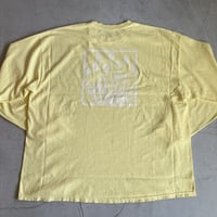【ANCELLM】DYED DAMAGE FLOWER LS T SHIRTS