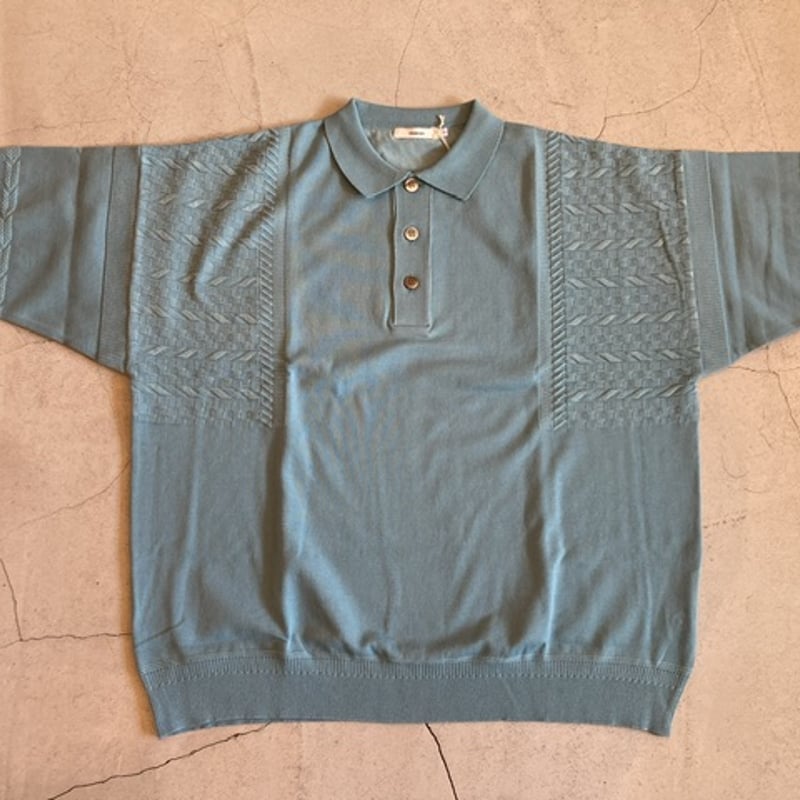 YASHIKI】hazakura knit polo | sunday people