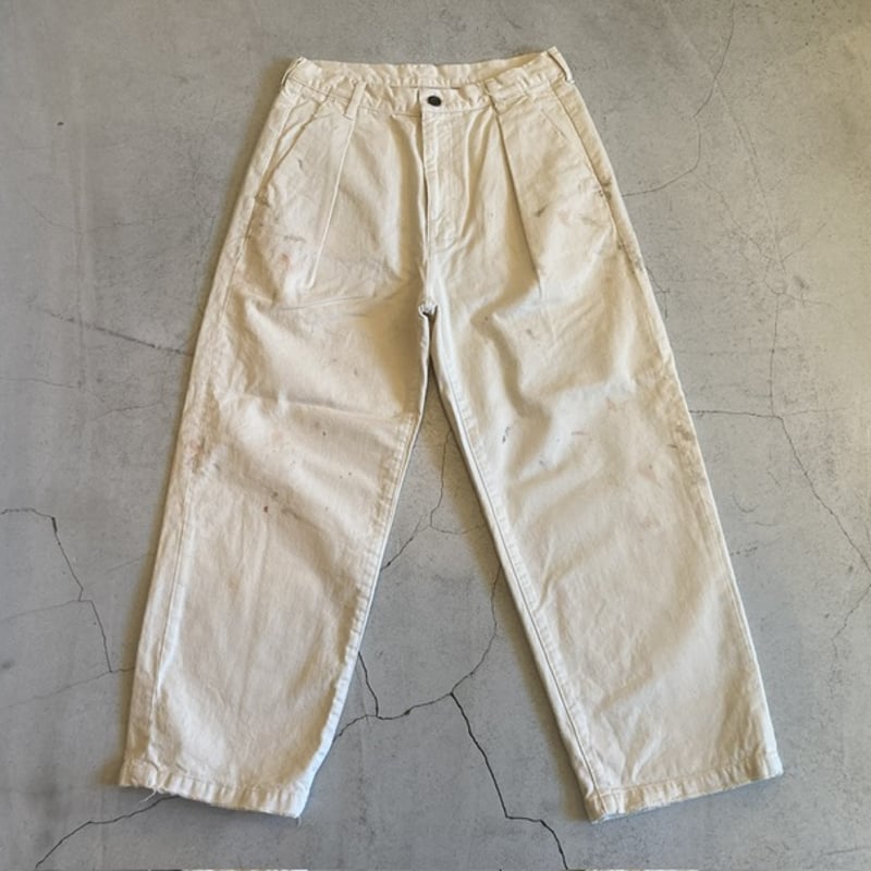 ANCELLM】PAINT CHINO TROUSERS | sunday people
