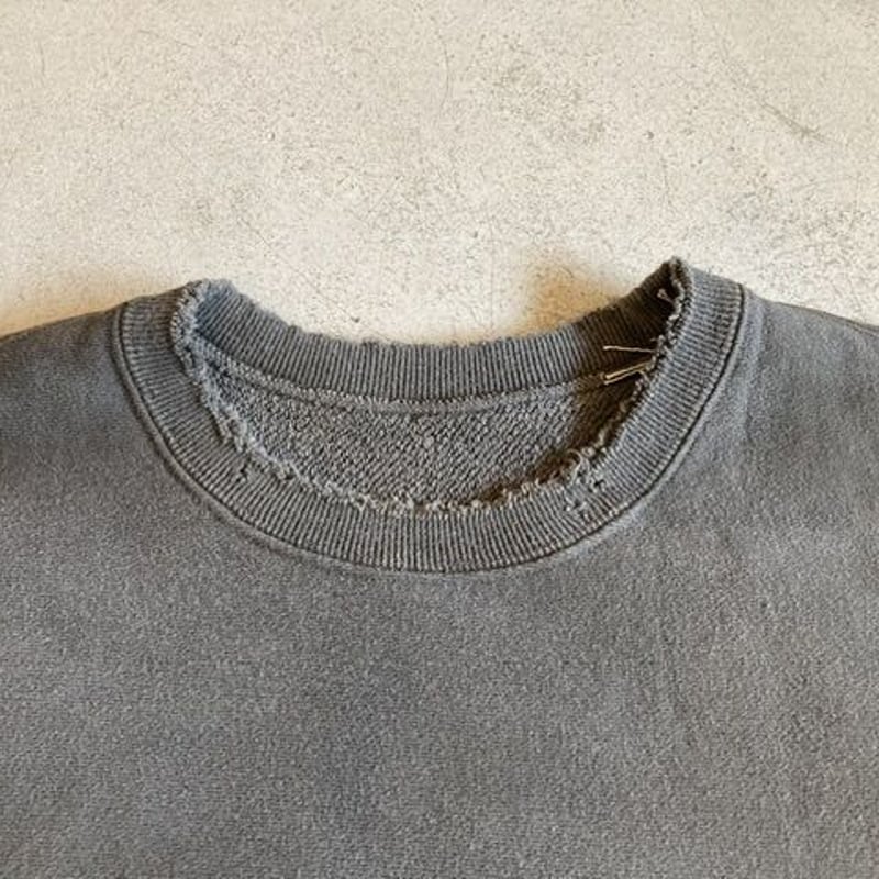 ANCELLM】DYED DAMAGE FLOWER PT SWEAT SHIRTS | s ANCELLM】DYED DAMAGE FLOWER PT SWEAT SHIRTS | s
