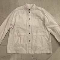 yoko sakamoto オフホワイト　カバーオール　ジャケット　Mサイズ yoko sakamoto オフホワイト カバーオール ジャケット Mサイズ