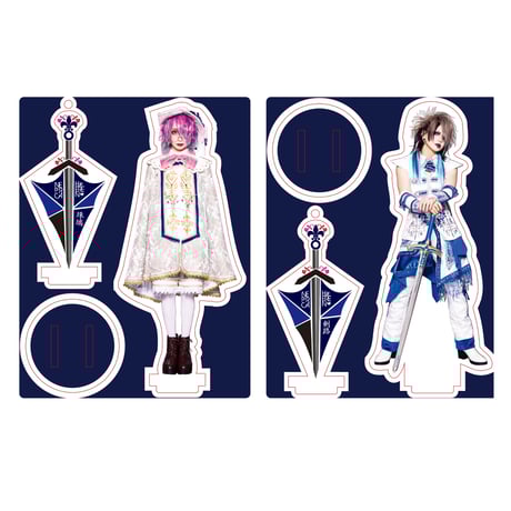 【セット】 NETH PRIERE CAIN ネスプリ アクスタ DAMNED×NETH PRIERE CAINツーマン❤️‍🔥 5人体制ネスプリ✝️✝️