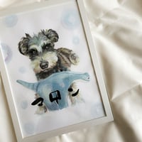 ペット似顔絵A4