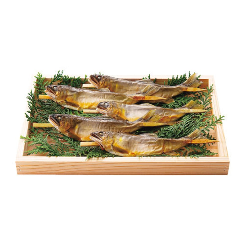 長良川天然鮎の塩焼き / 5尾 | YUIFUNE STORE