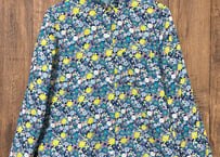 花柄 シャツ OLD NAVY オールドネイビー 長袖 胸ポケット カラフル レトロ おしゃれ かわいい ヴィンテージ used vintage 古着/club723 クラブ723(N637)