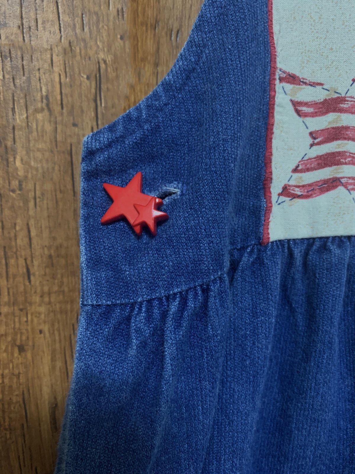 アメリカンデニム風ジャンスカワンピース　見本 アメリカン カントリー デニム ロング ワンピース ジャンパー